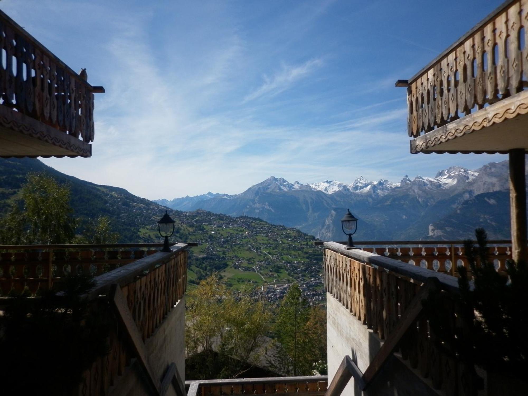 Balcons du Soleil QUIET&SUNNY apartments by Alpvision Résidences Veysonnaz Exterior foto